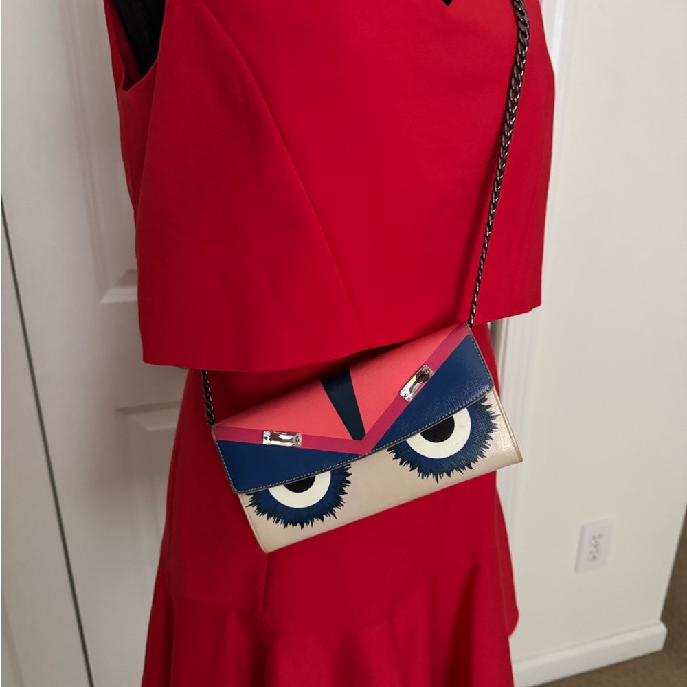 Beautiful Fendi Snap Wallet/Clutch